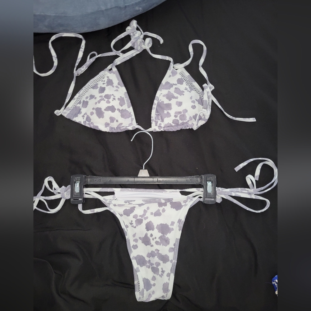 Animal print bikini